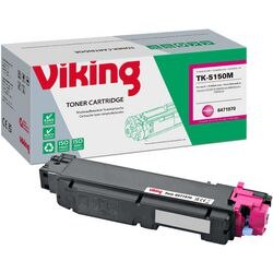 Tonercartridge viking kyocera tk-5150m magenta 10.000 pagina's