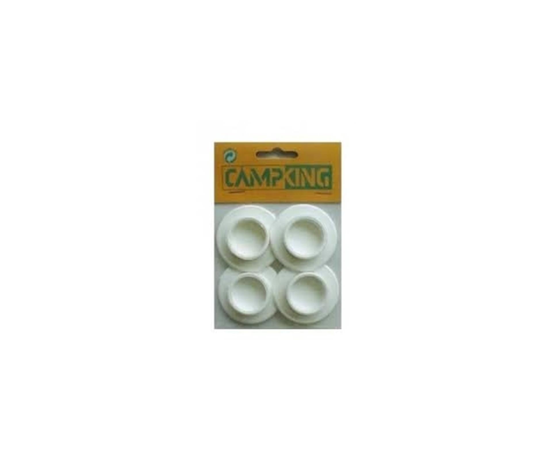 Umefa tentstokvoetjes,zak a 4 stuks 25 48 mm