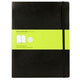 Moleskine notitieboek xl blanco zacht kaft zwart