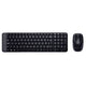 Desktopset wireless combo mk220 logitech usb2.0 toetsenbord muis usb receiver