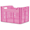 Dutchperfect urbanproof krat click 30l rpet fel roze