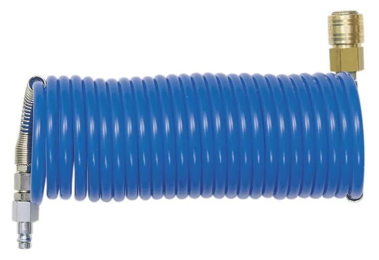 Schneider airsystems druckluftschlauch spiral hose cpl. w.clutch steckn.