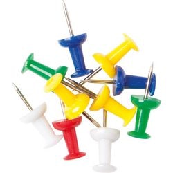 Punaises office depot kleurenassortiment 200 stuks