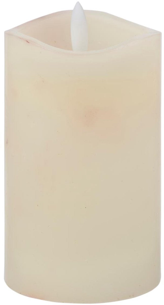 Arti casa led candle wetlook ivory h12,5