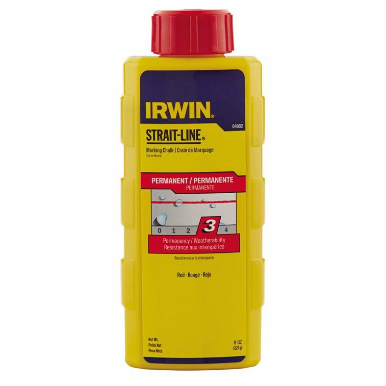 Irwin rood doorsneekrijt 227g