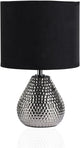 Pauleen led-tafellamp sip of silver e14 max. 20w zilver, zwart