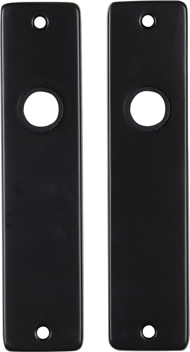 Starx deurschild â€“ kortschild blind â€“ deurbeslag binnendeur - aluminium - zwart