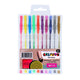 Creafun gelpennen neon glitter metallic 10 stuks | 6 stuks