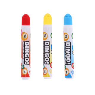 Longfield engelhart bingo stiften 3 stuks rood geel blauw