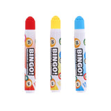Engelhart bingo stiften 3 stuks rood geel blauw - afbeelding 2