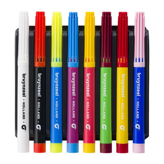 Bruynzeel magische viltstiften 8 stuks | 3 stuks
