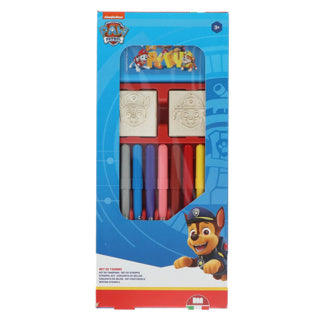 Kleuren stempel set paw patrol 13-delig | 3 stuks