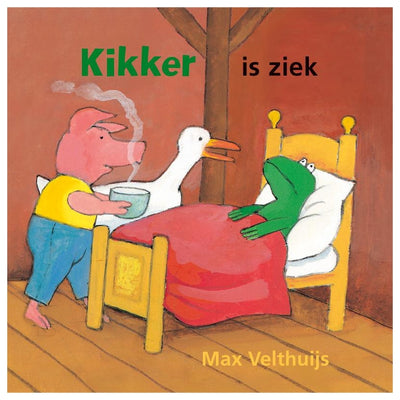 Centraal boekhuis kikker is ziek