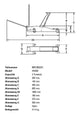 Rc rodcraft trolley jack rh290 hydraulic shunting jack r carrying capacity 3.0t