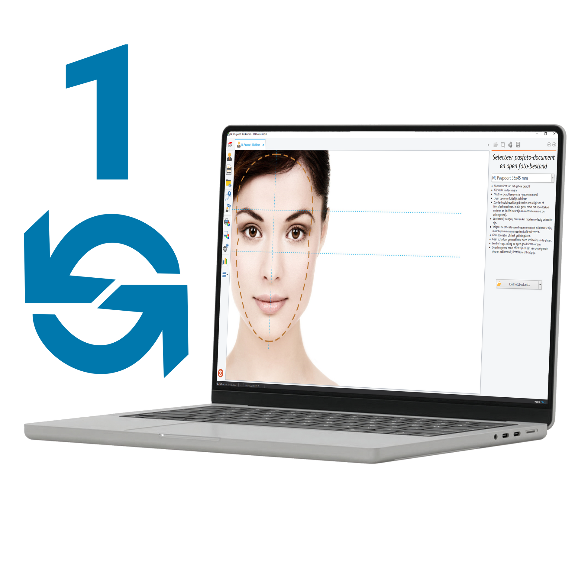 Pixel-tech id photos pro 8 verlenging - 1 jaar