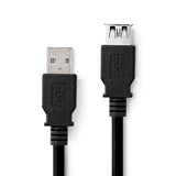 Benel usb verlengkabel 3 meter - afbeelding 1