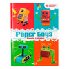 paper toys knutelsboek coole robots