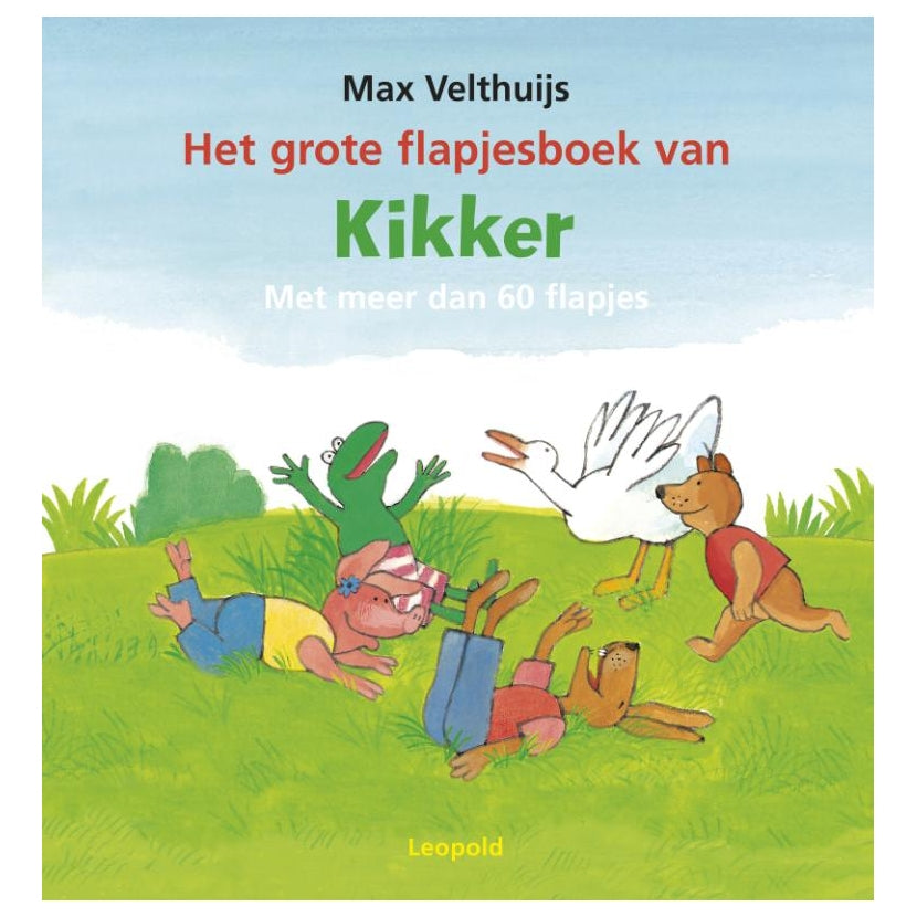 Wpg uitgevers het grote flapjesboek van kikker en zijn vriendjes