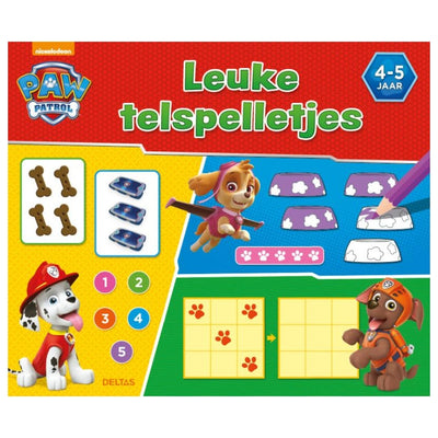 Paw patrol leuke telspelletjes (4-5 jaar)