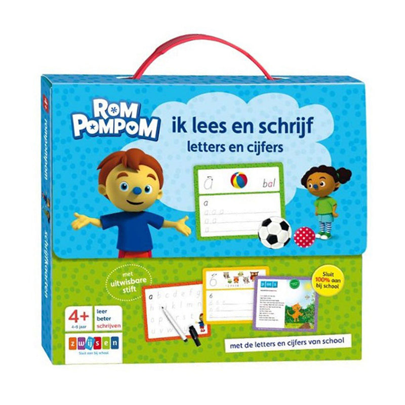 Wpg uitgevers zwijsen rom pompom ik lees en schrijf koffer
