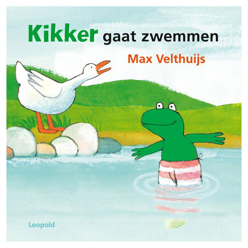 Centraal boekhuis kikker gaat zwemmen