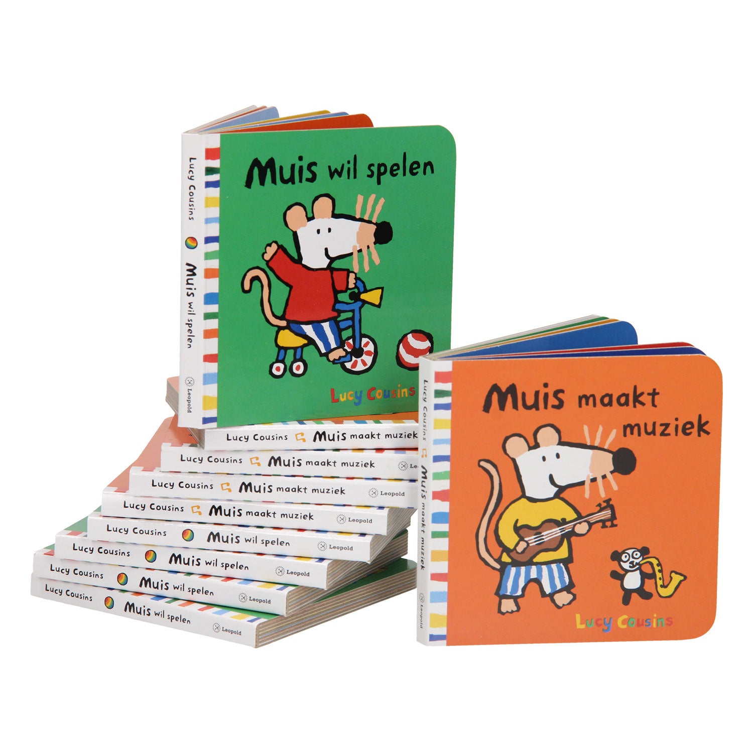 Wpg uitgevers muis uitdeelboekjes, (10 st)