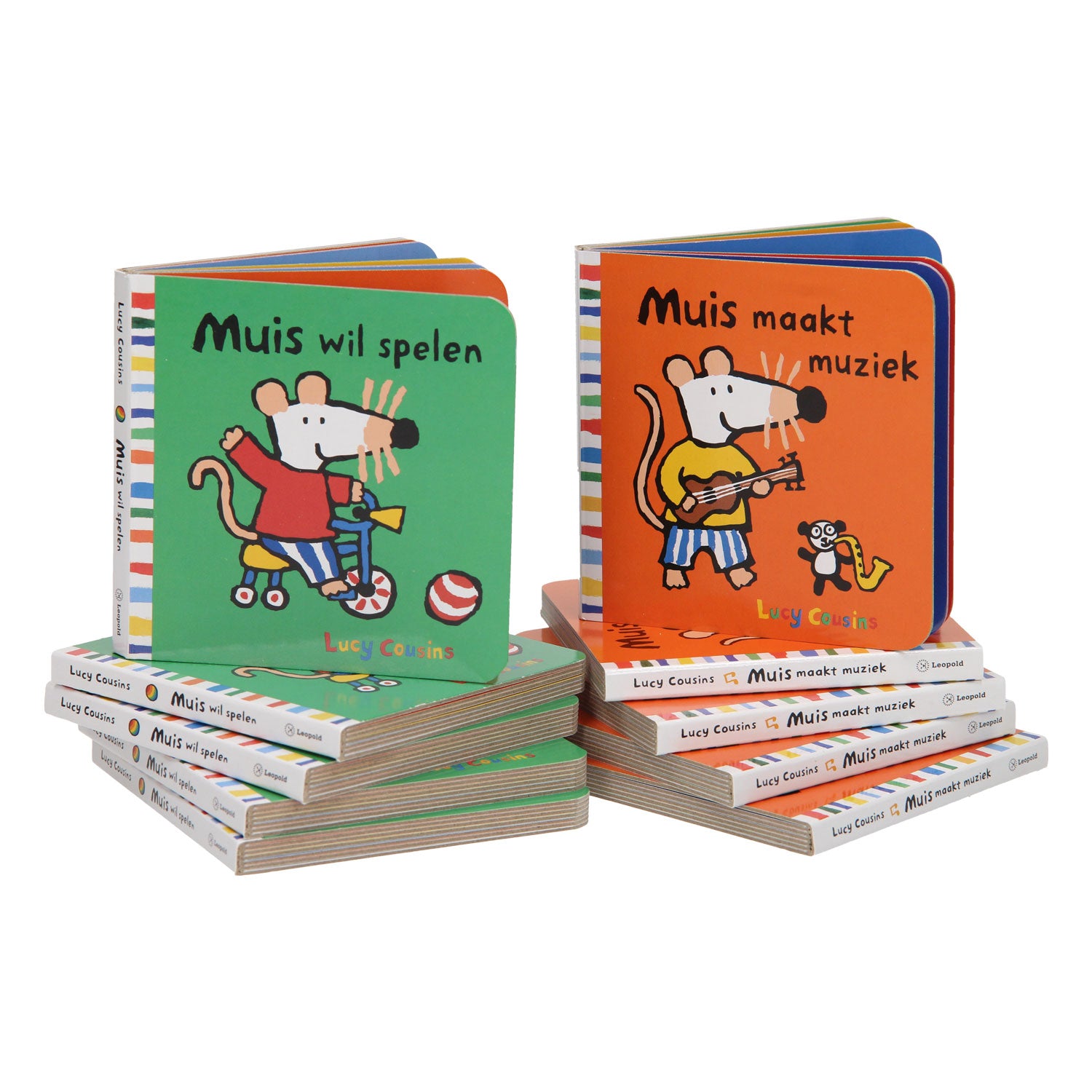 Wpg uitgevers muis uitdeelboekjes, (10 st)