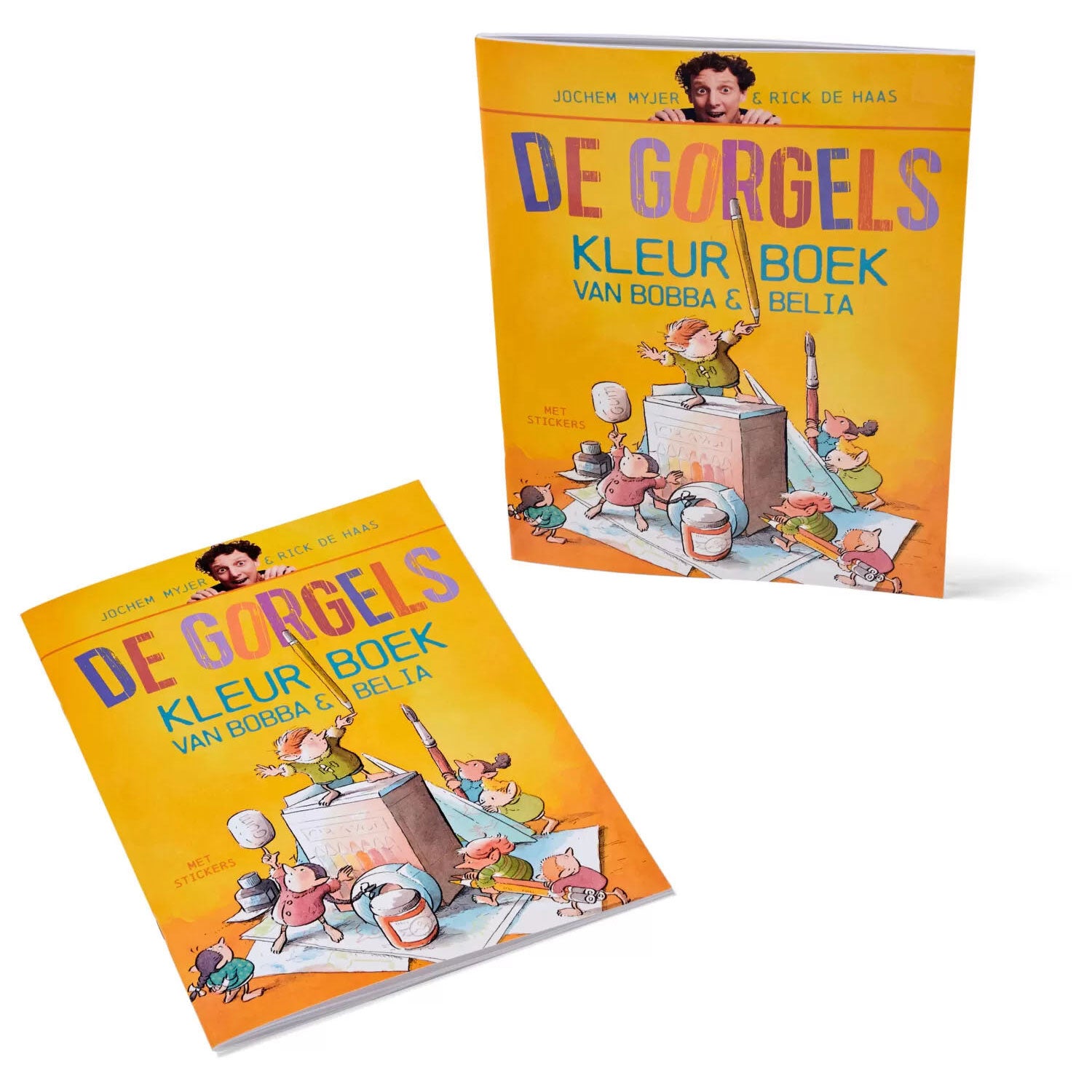 De gorgels gorgels - kleurboek van bobba belia