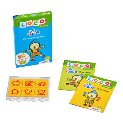 Loco bambino uk en puk pakket - basisdoos voor 3+ jaar - spelend leren