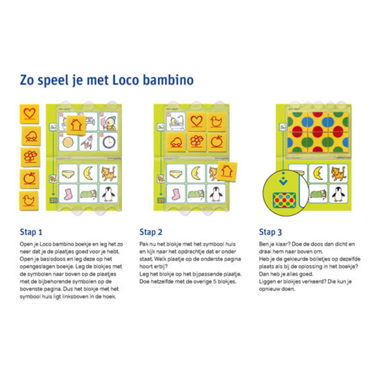 Loco bambino uk en puk pakket - basisdoos voor 3+ jaar - spelend leren