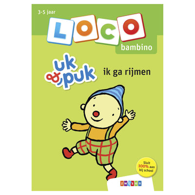 WPG Uitgevers Bambino Uk Puk ik ga rijmen (3-5 jaar)