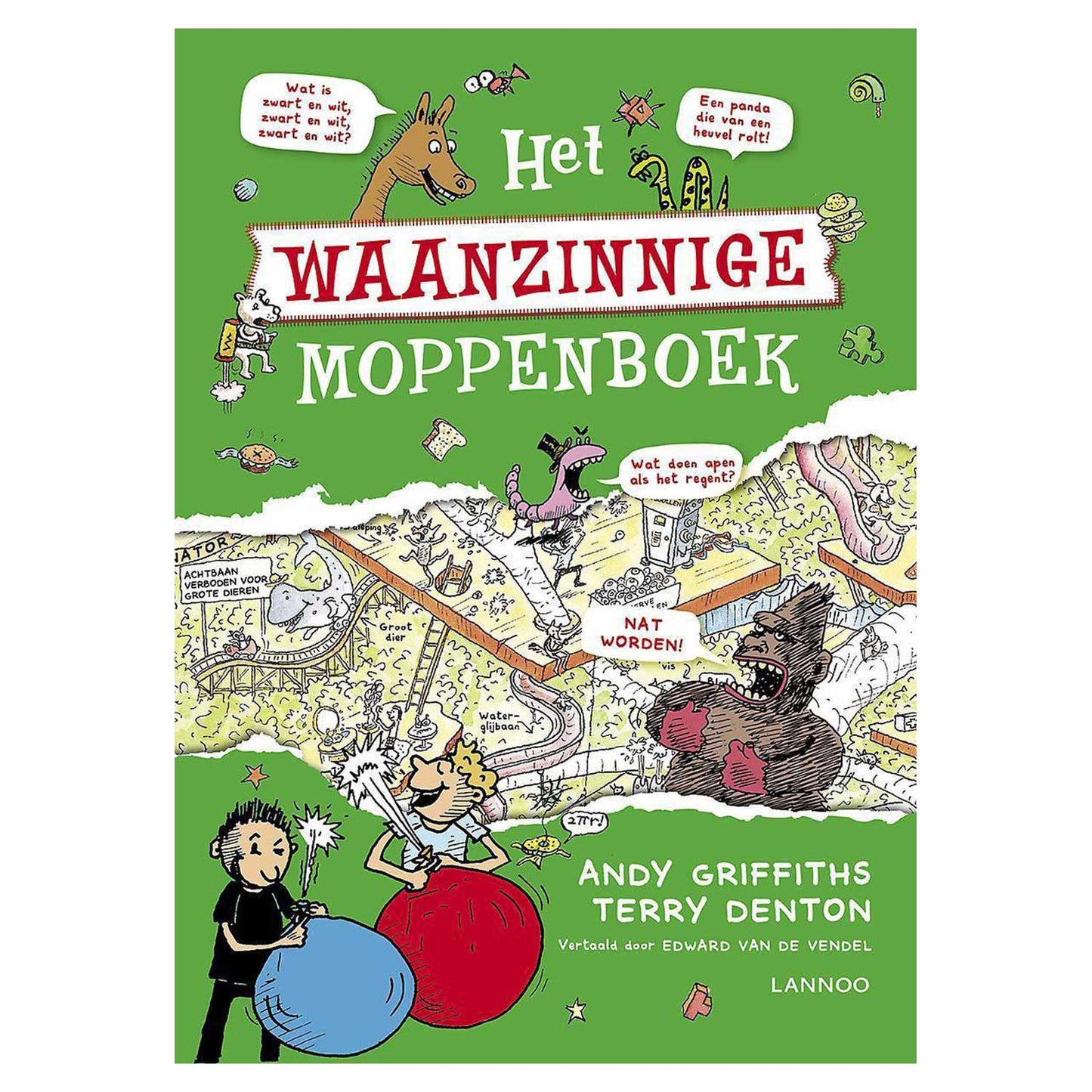 Centraal boekhuis het waanzinnige moppenboek