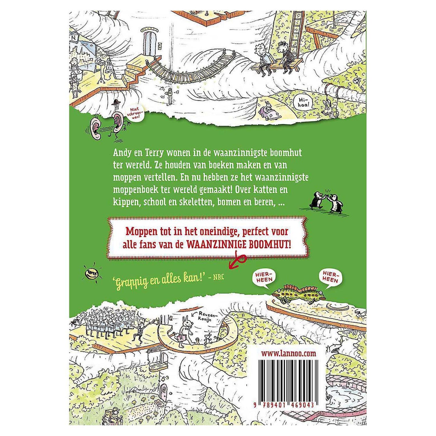 Centraal boekhuis het waanzinnige moppenboek