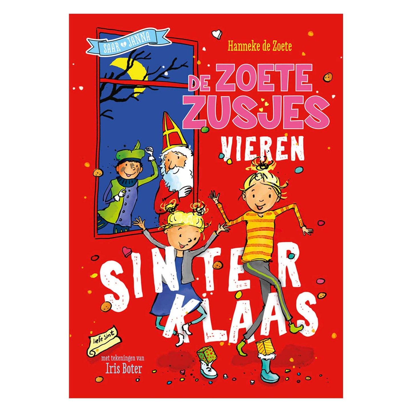Centraal boekhuis de zoete zusjes vieren sinterklaas