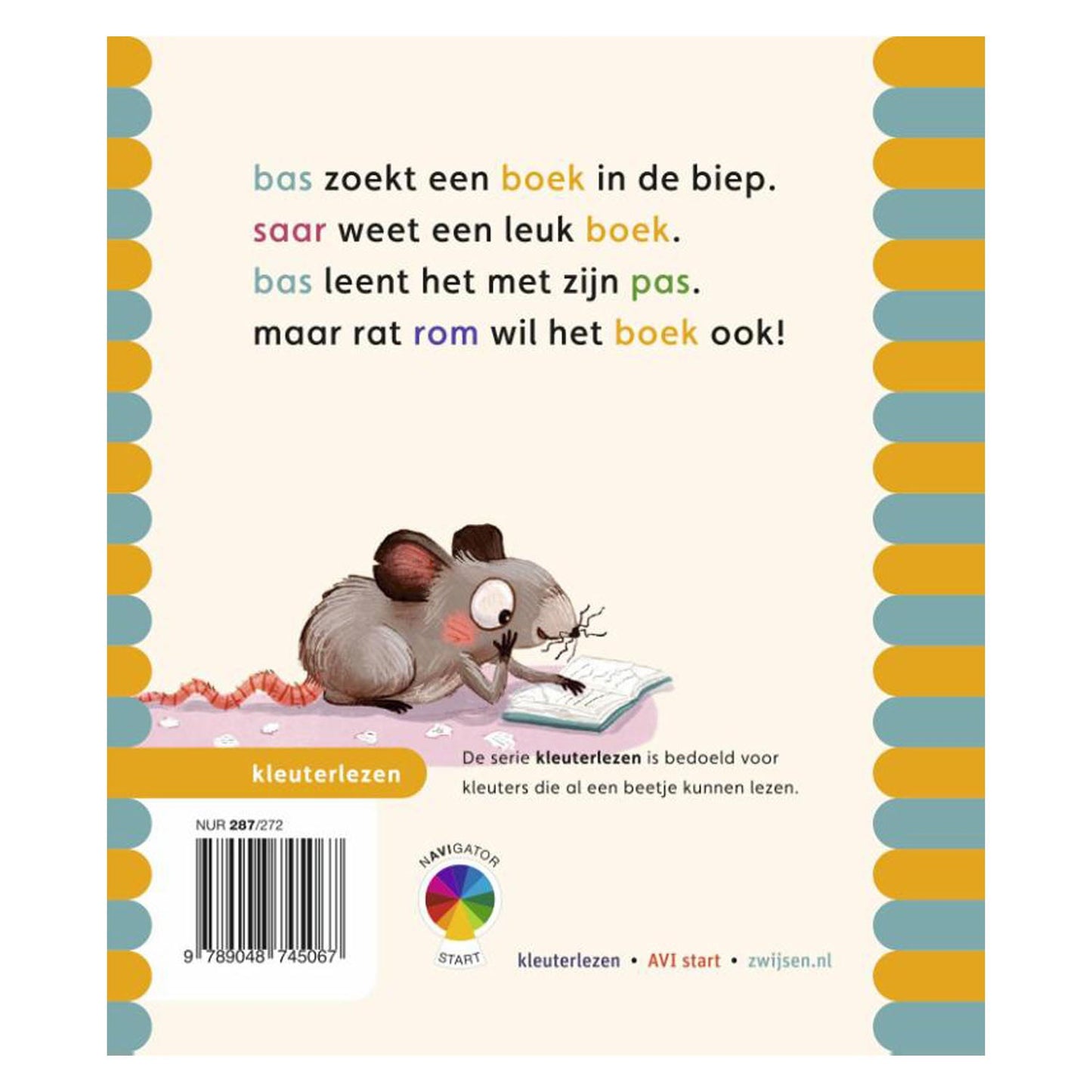 Wpg uitgevers kleuterlezen - op zoek naar een boek