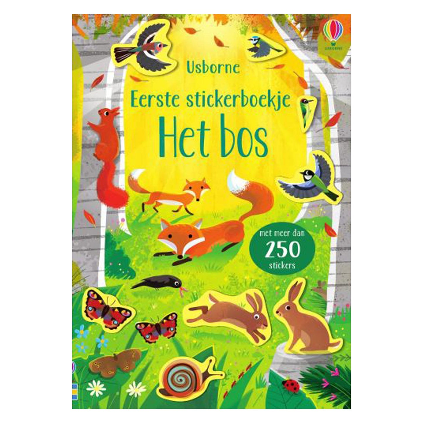 Wpg uitgevers eerste stickerboekje het bos
