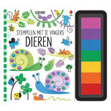 Wpg uitgevers stempelen met je vingers - dieren - afbeelding 1