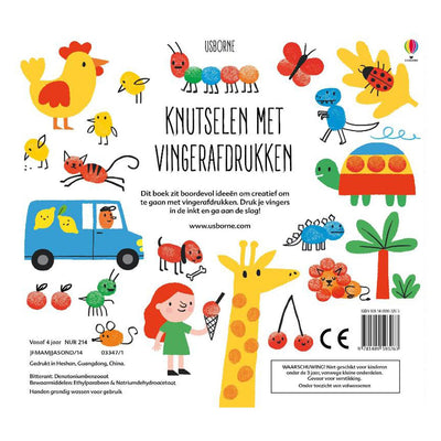 Wpg uitgevers stempelen met vingerafdrukken. 4+ | 2 stuks