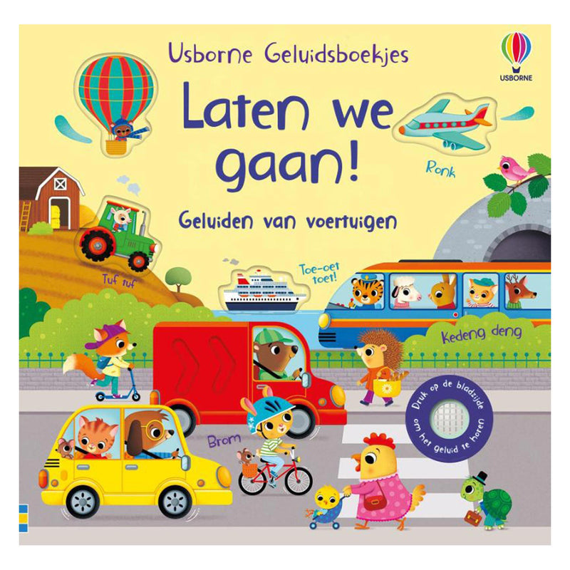 Wpg uitgevers geluidenboek: laten we gaan!. 0+ | 2 stuks