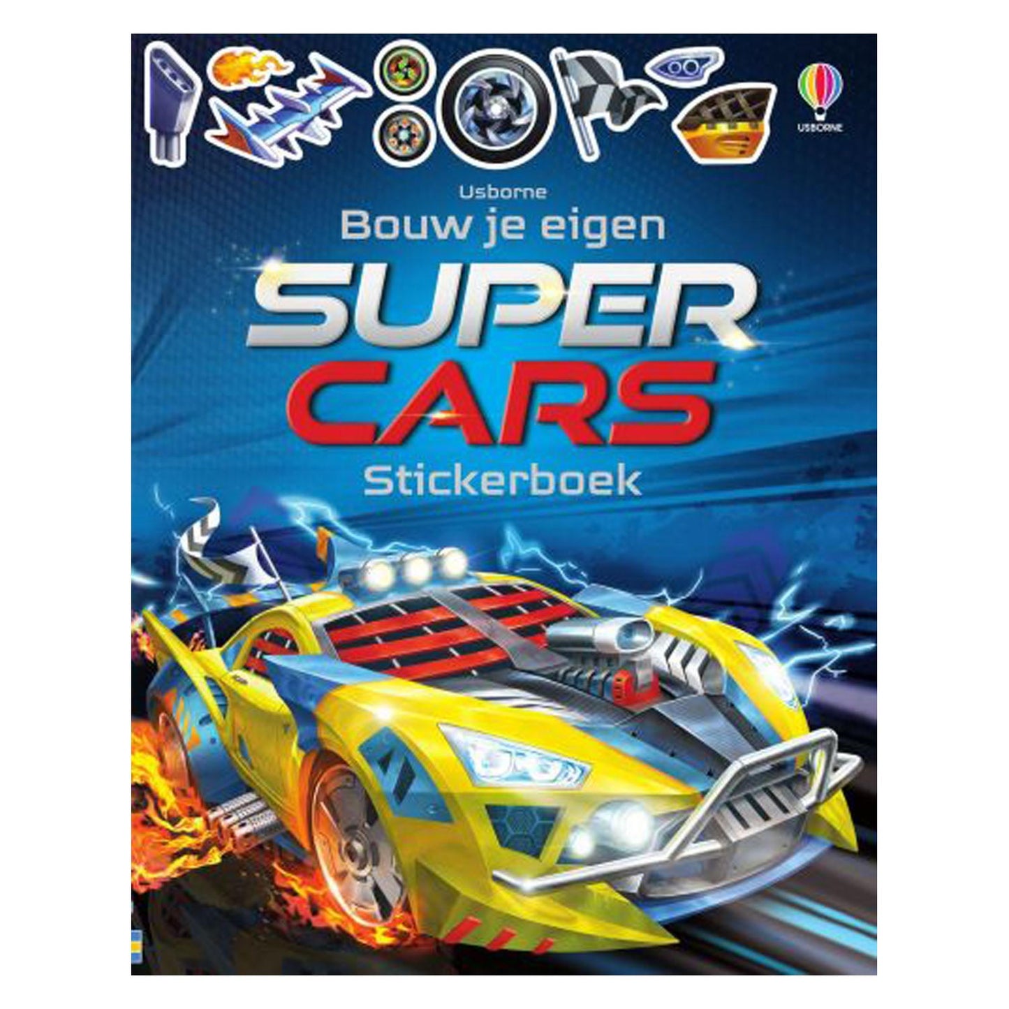 Wpg uitgevers bouw je eigen super cars stickerboek
