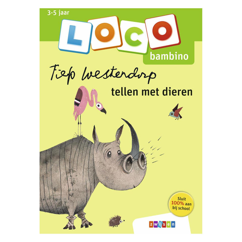 Wpg uitgevers bambino loco fiep westendorp tellen met dieren