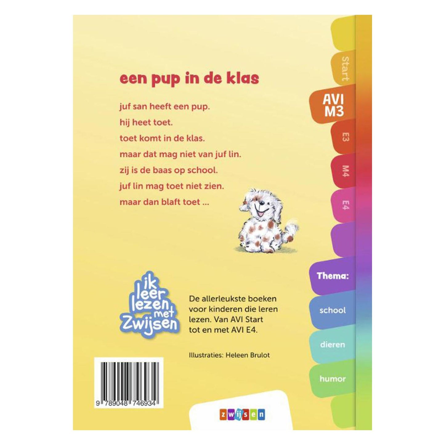 WPG Uitgevers Ik leer lezen een pup in de klas (AVI-M3)