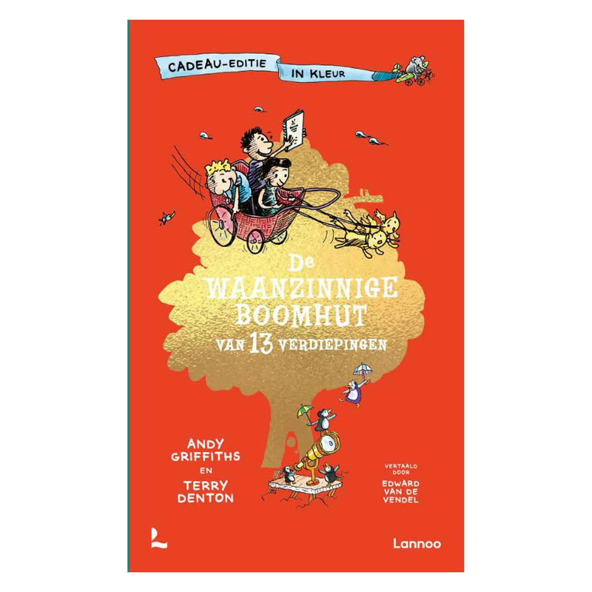Centraal boekhuis de waanzinnige boomhut van 13 verdiepingen