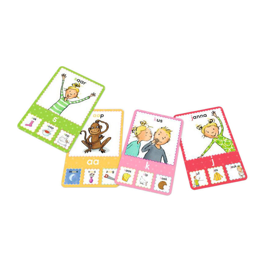 De zoete zusjes letterkwartet 4+