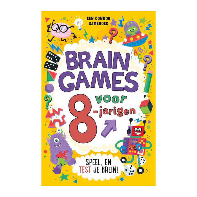 Wpg uitgevers braingames voor 8-jarigen spelletjesboek