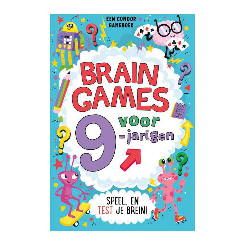 Wpg uitgevers braingames voor 9-jarigen spelletjesboek