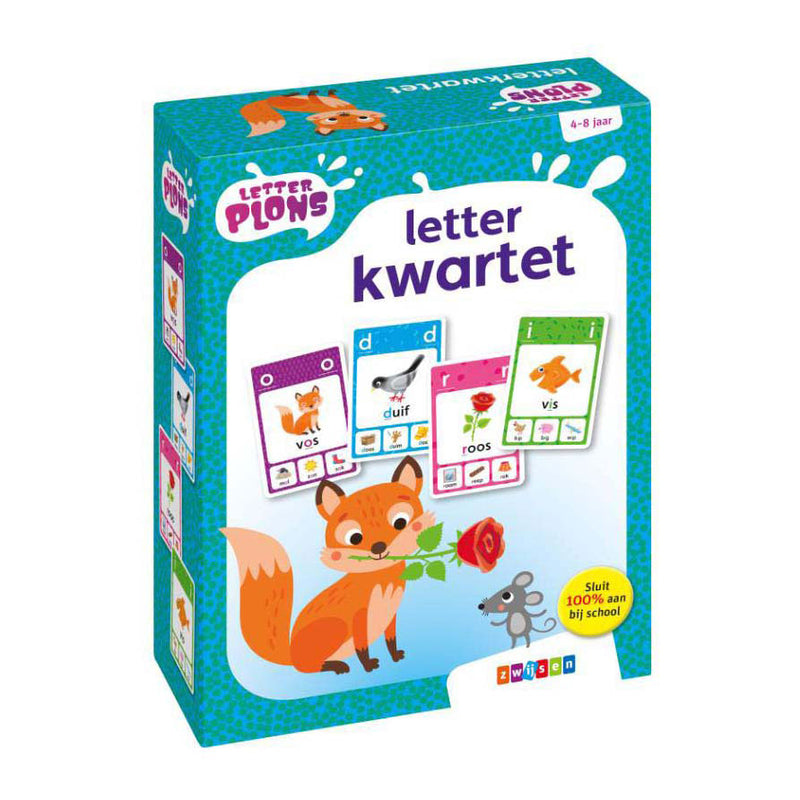 Wpg uitgevers letterplons letterkwartet. 4+