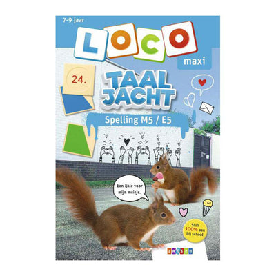 Loco oefenboekje maxi taaljacht spelling m5 - e5