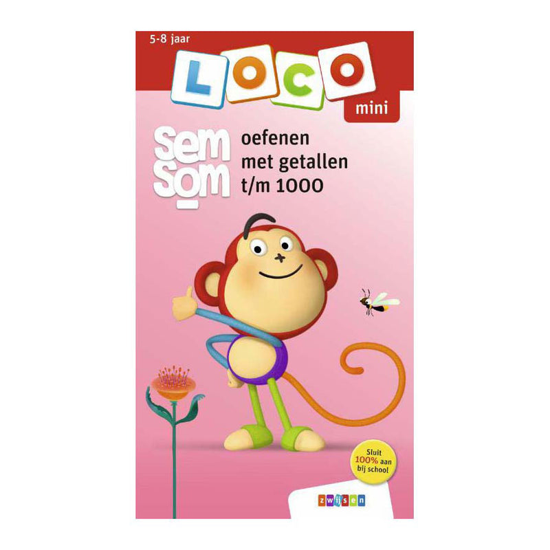 Loco mini - semsom oefenen met getallen t m 1000