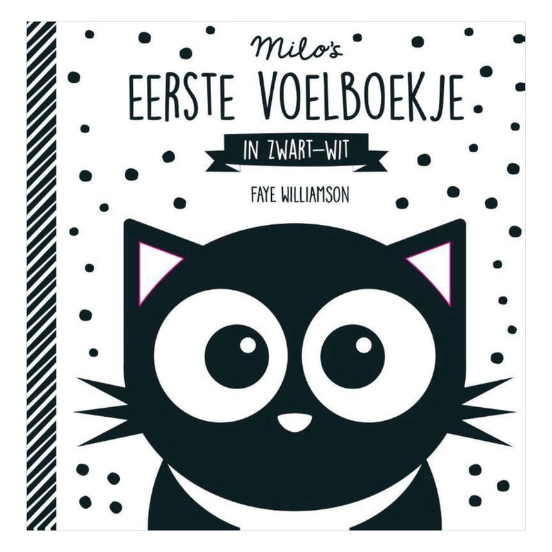 Wpg uitgevers milo's eerste voelboekje in zwartwit